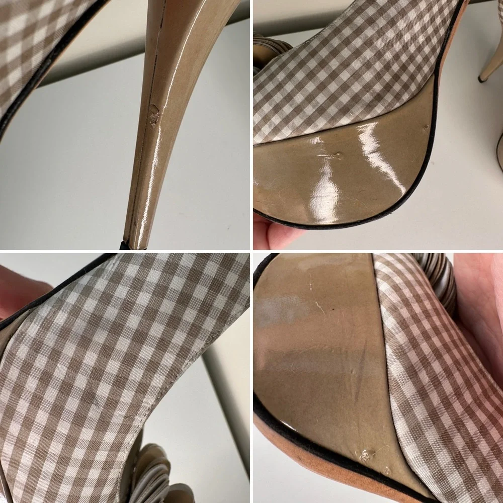 style print fraying