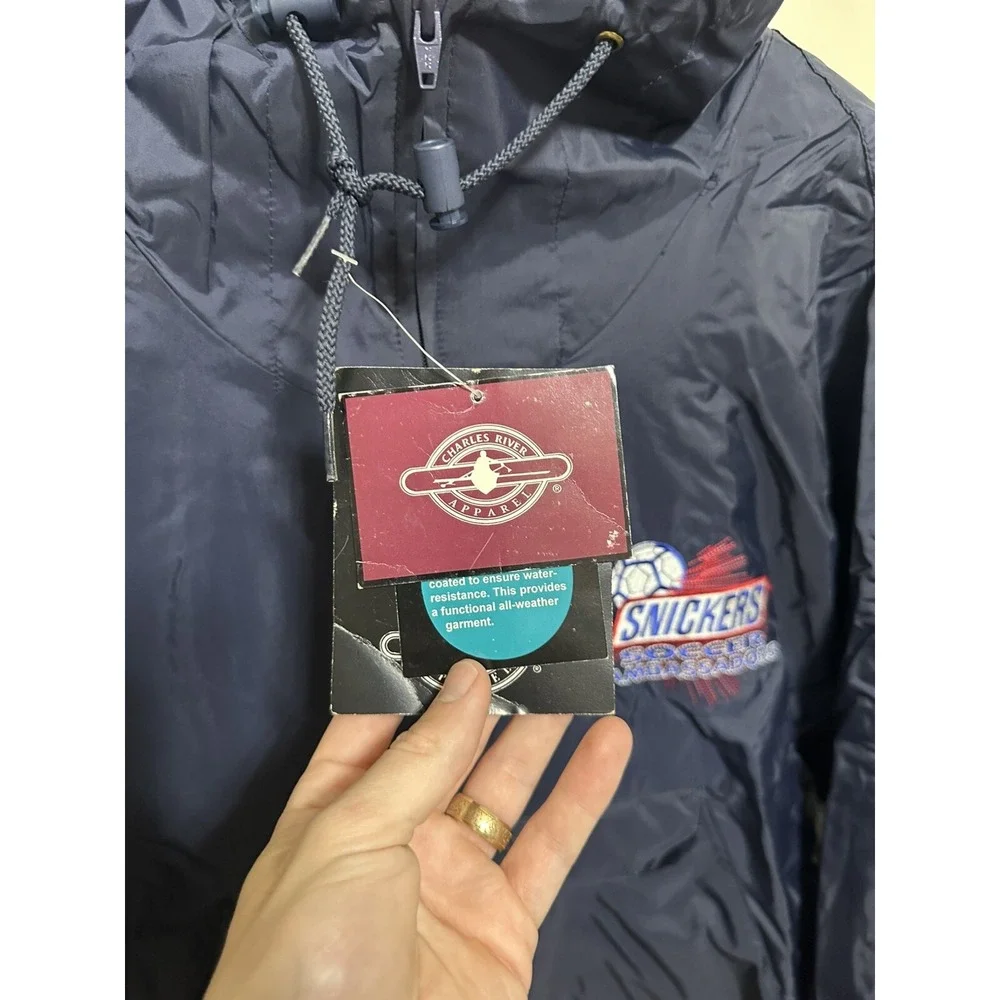 Vintage Snickers Soccer Ambassador Exclusive Track Suit Jacket 1994 Olympics