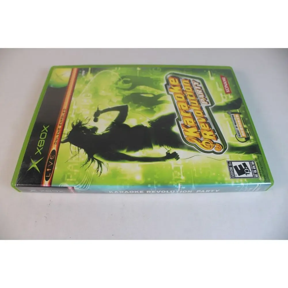 Karaoke Revolution Party (Microsoft Xbox) Authentic, Complete, tested/works