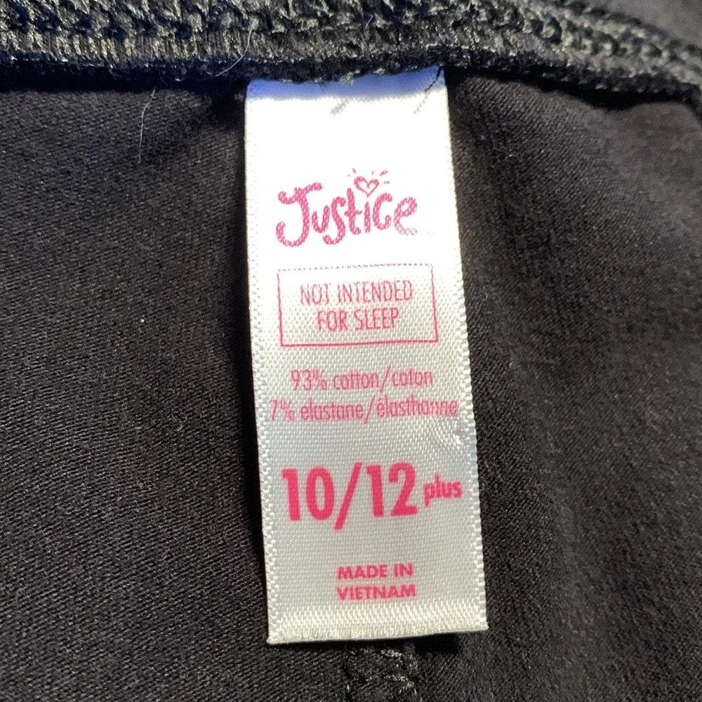Justice girls size