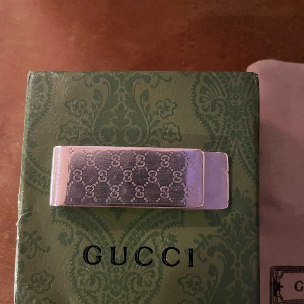 Gucci silver money refined