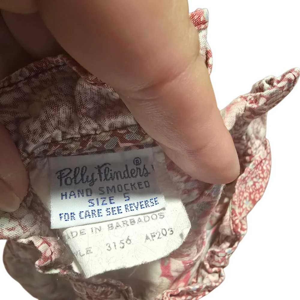 polly finders floral cream