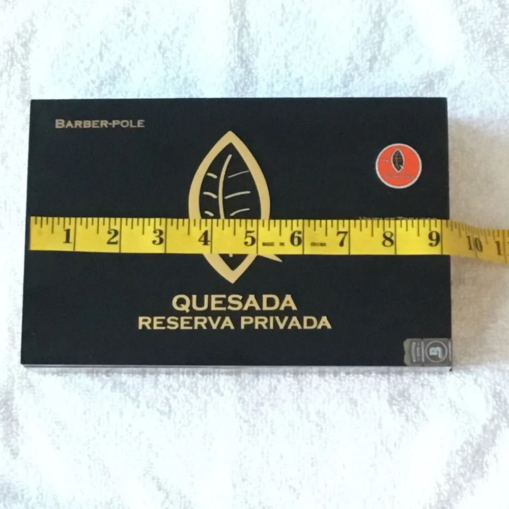 Barber Pole Quesada Reserva Privada Cigar Box NWT