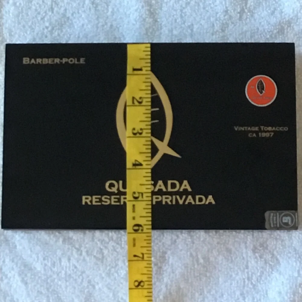 Barber Pole Quesada Reserva Privada Cigar Box NWT