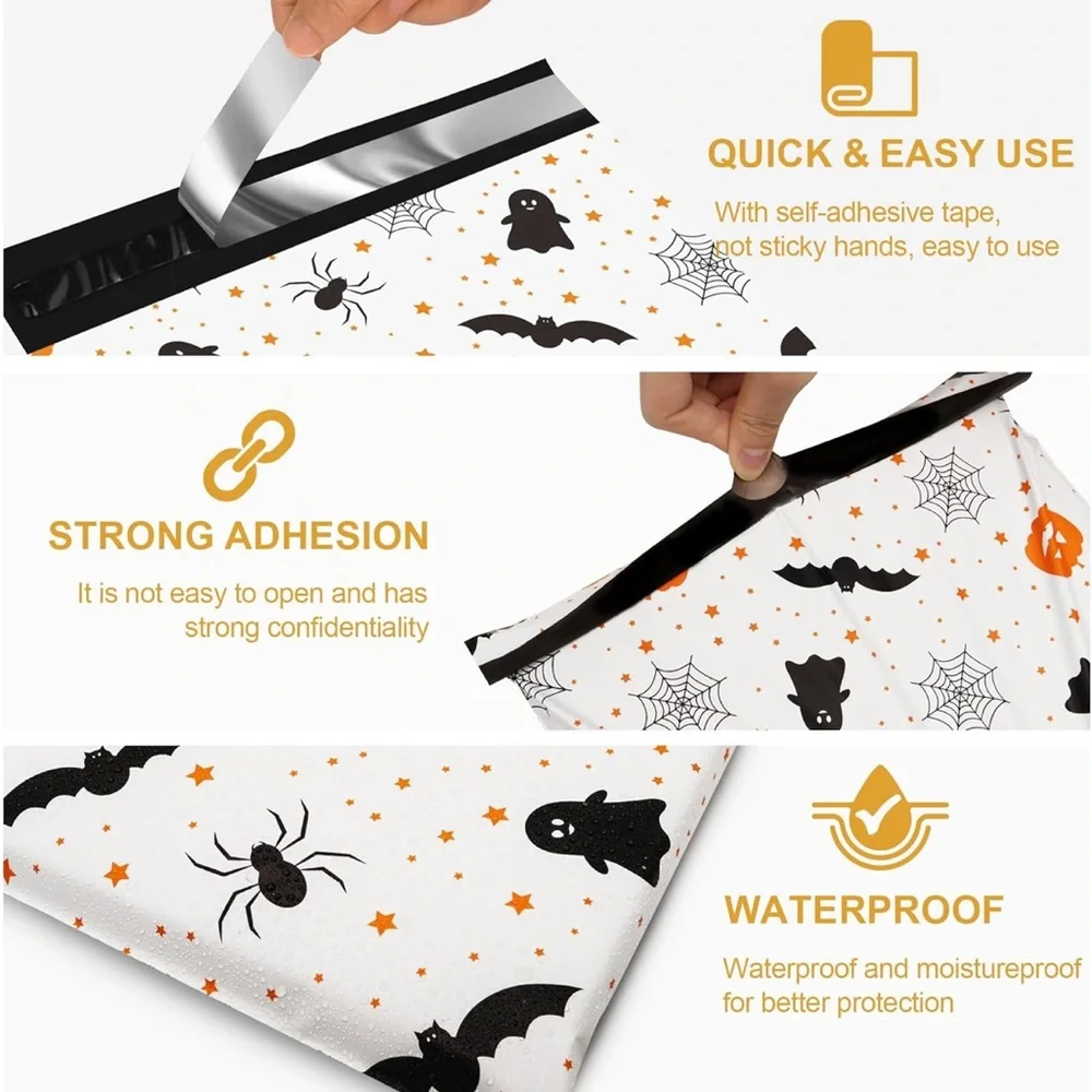 Halloween Themed Decorative Bag 20 bags 10x13