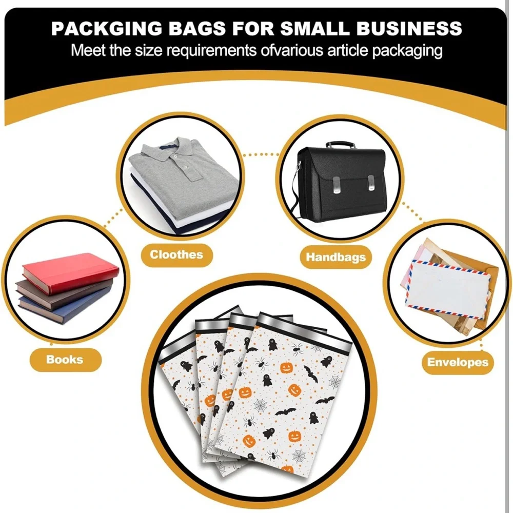 Halloween Themed Decorative Bag 20 bags 10x13
