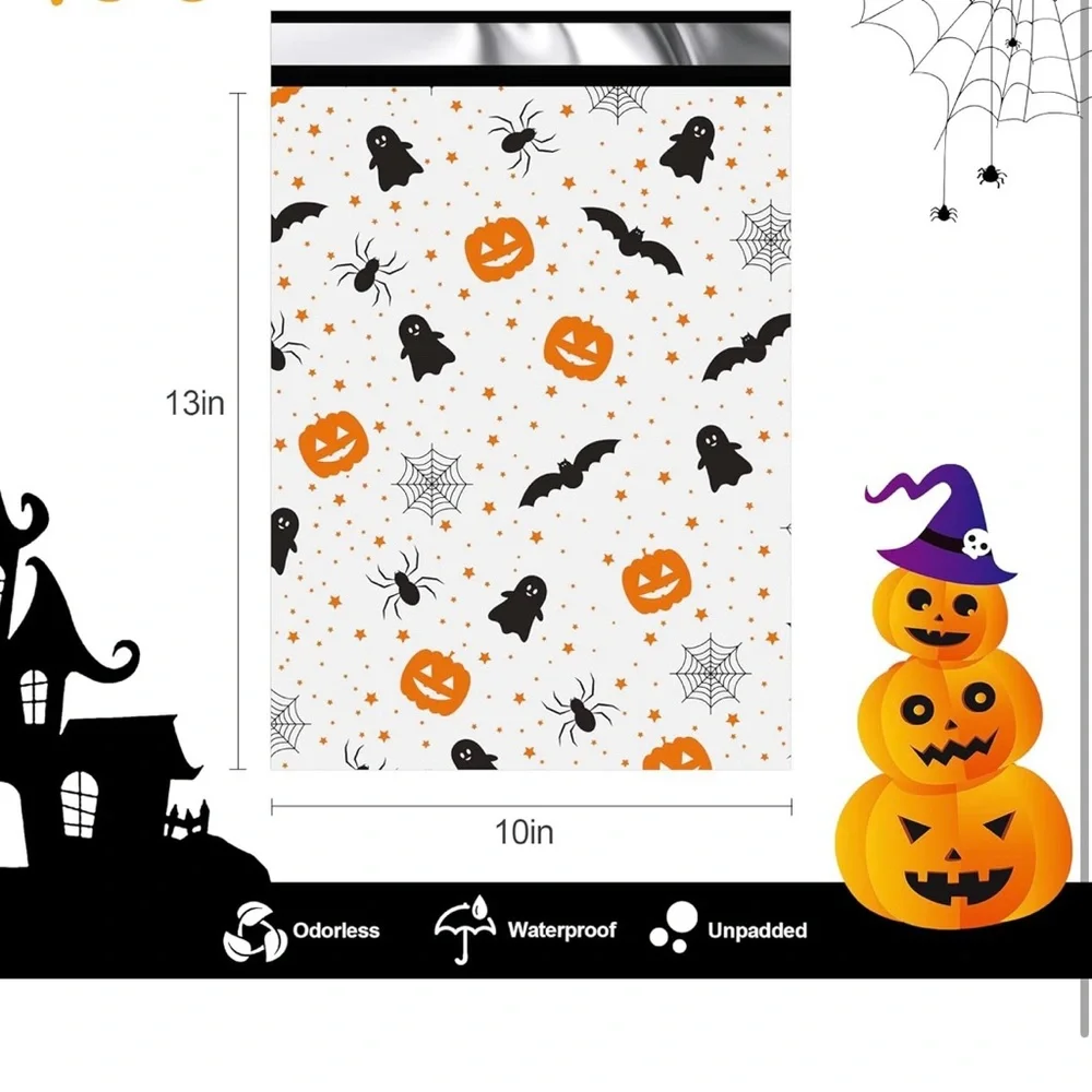 Halloween Themed Decorative Bag 20 bags 10x13
