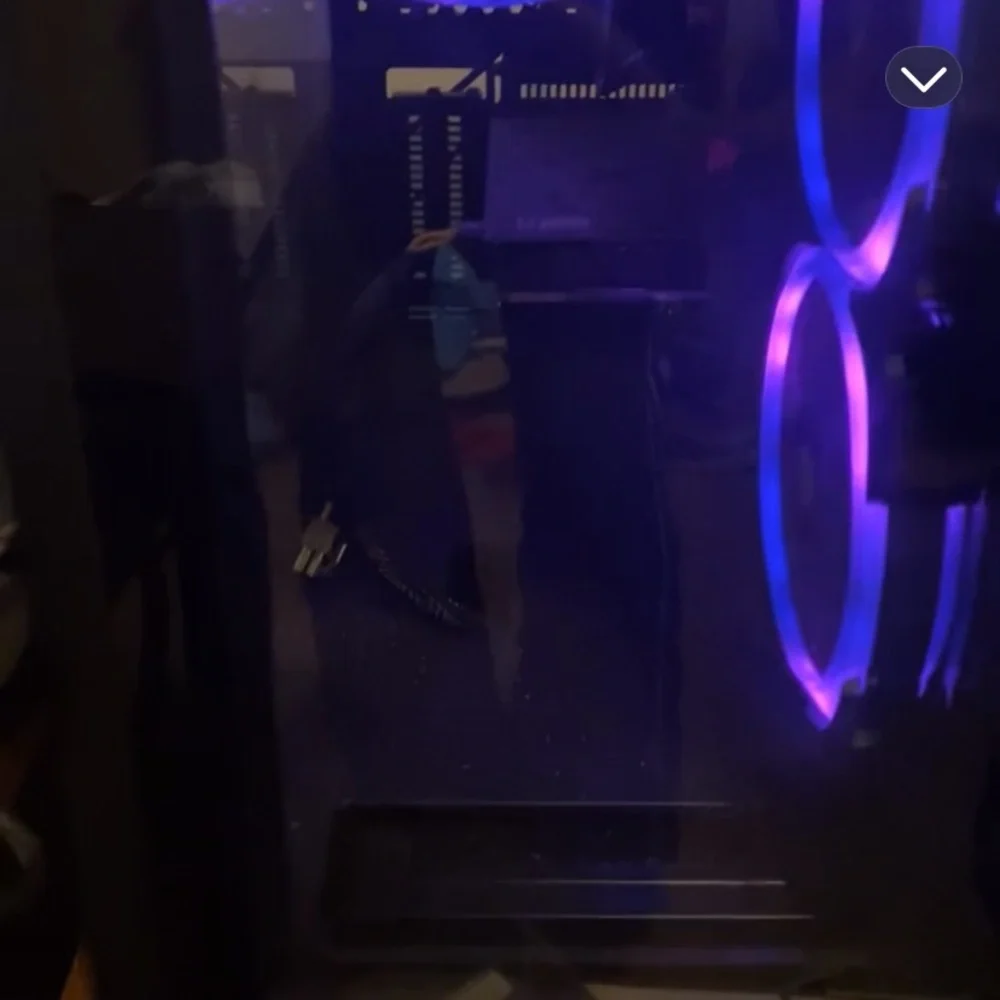 Gaming PC with RGB Fans