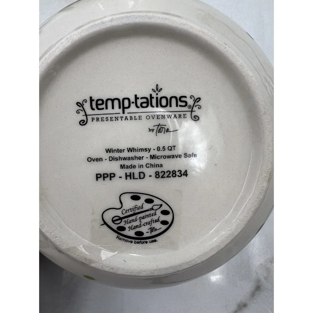 Temptations ceramic use