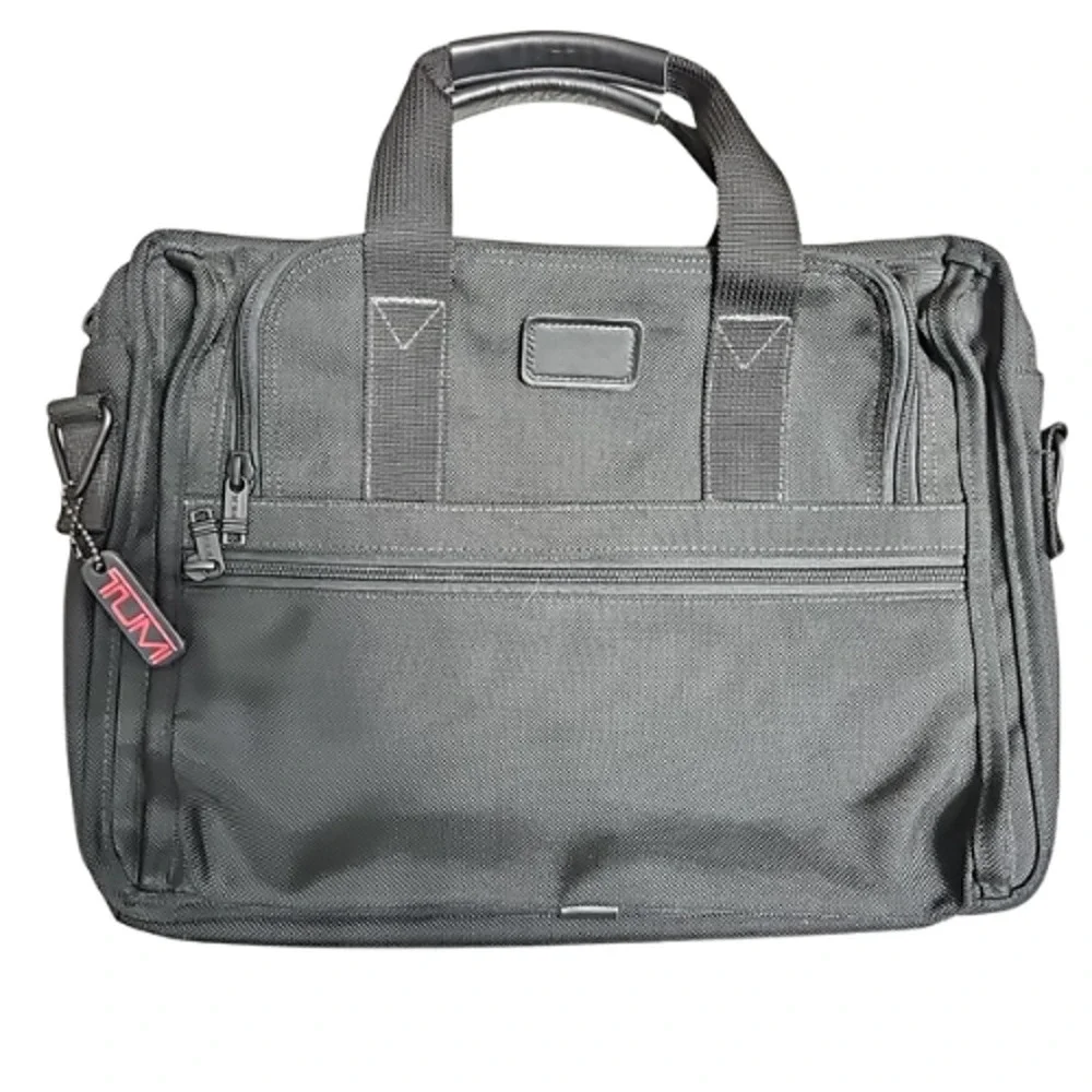 Tumi 15 inch Laptop Briefcase - Black