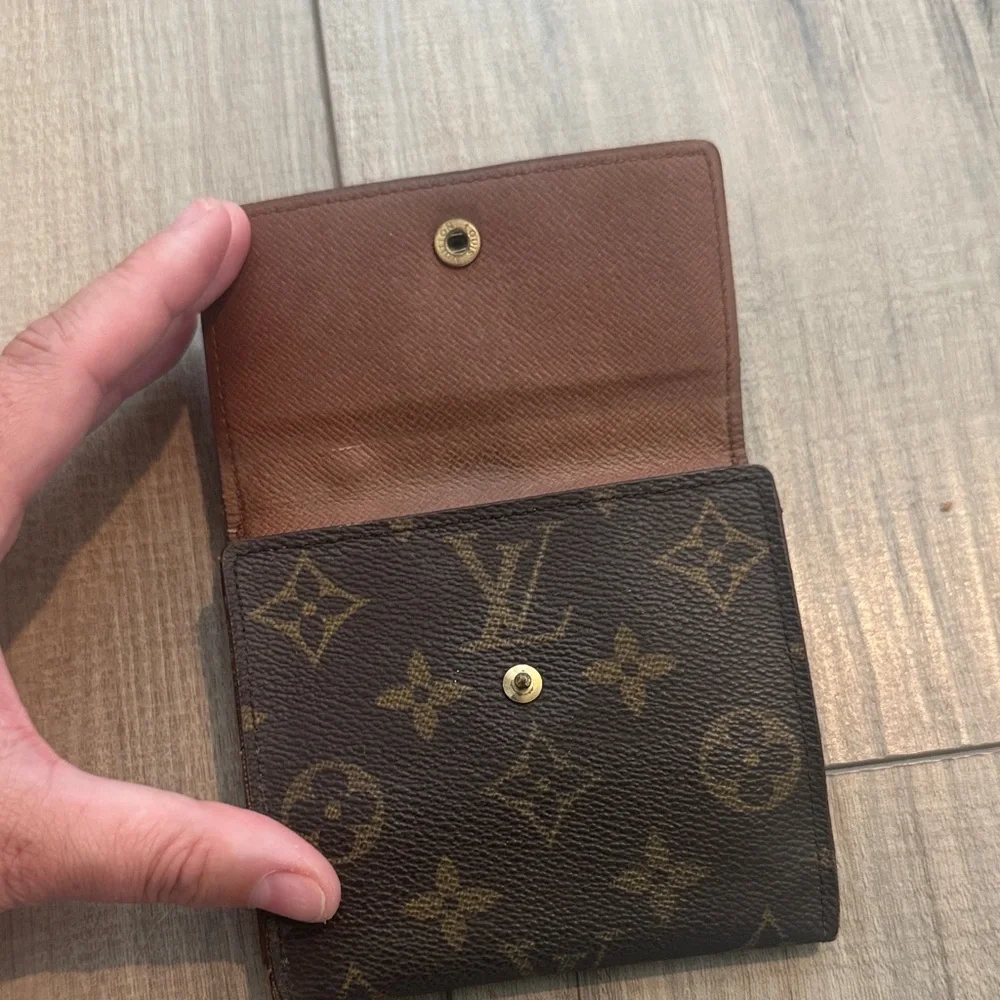 Louis Vuitton Dark Brown Monogram Wallet