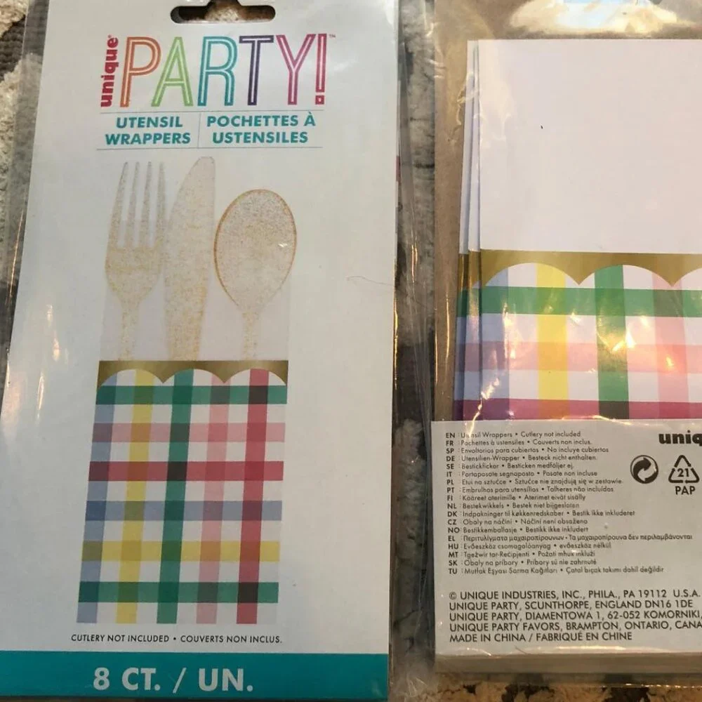 Multi-color, Rainbow color, Party Supplies Bundle, NWT, All unopened packages