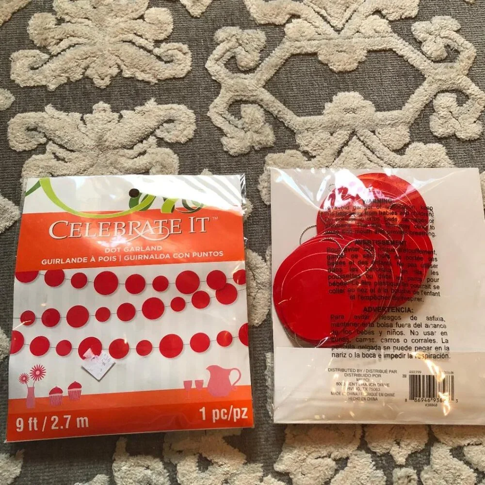 Multi-color, Rainbow color, Party Supplies Bundle, NWT, All unopened packages