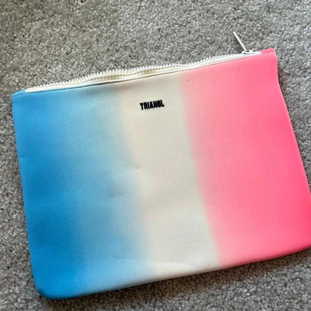 Triangl Swimwear Gradient Pink and Blue Bikini (S in Top/L bottom)