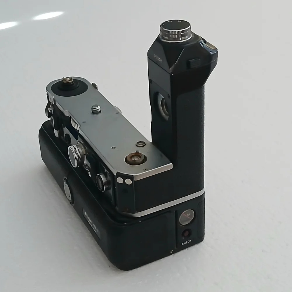 Nikon camera providing black