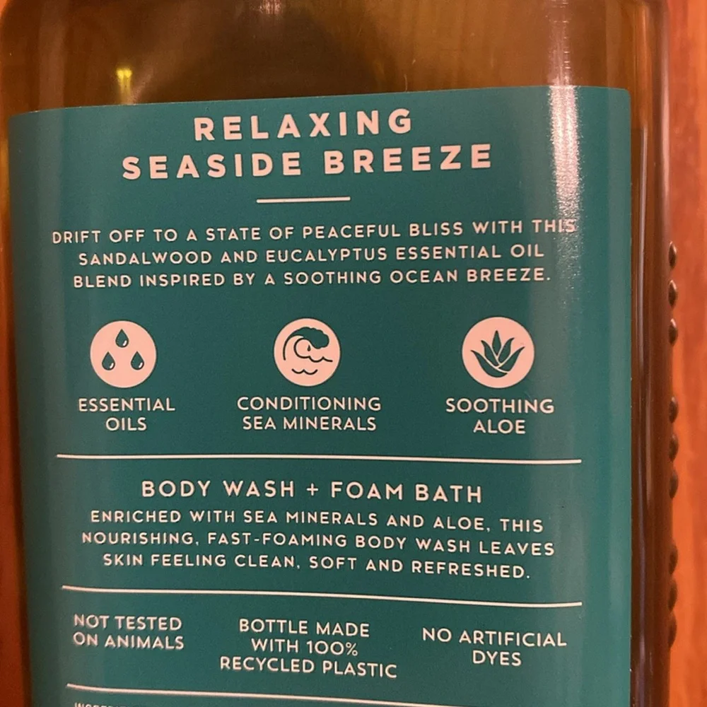 Bath & Body Works Aromatherapy Relaxing Seaside Breeze