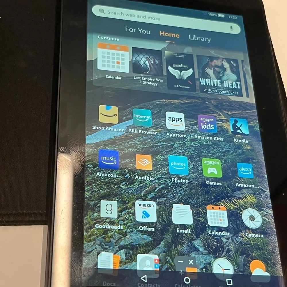 Amazon Black Tablet with Display