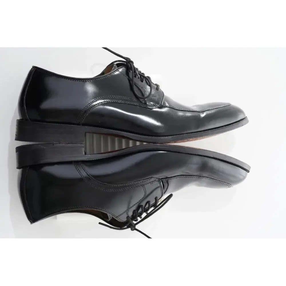 Johnston Murphy Bradford Apron Toe Oxfords Shoes Lace Up Mens Sz 10.5 D