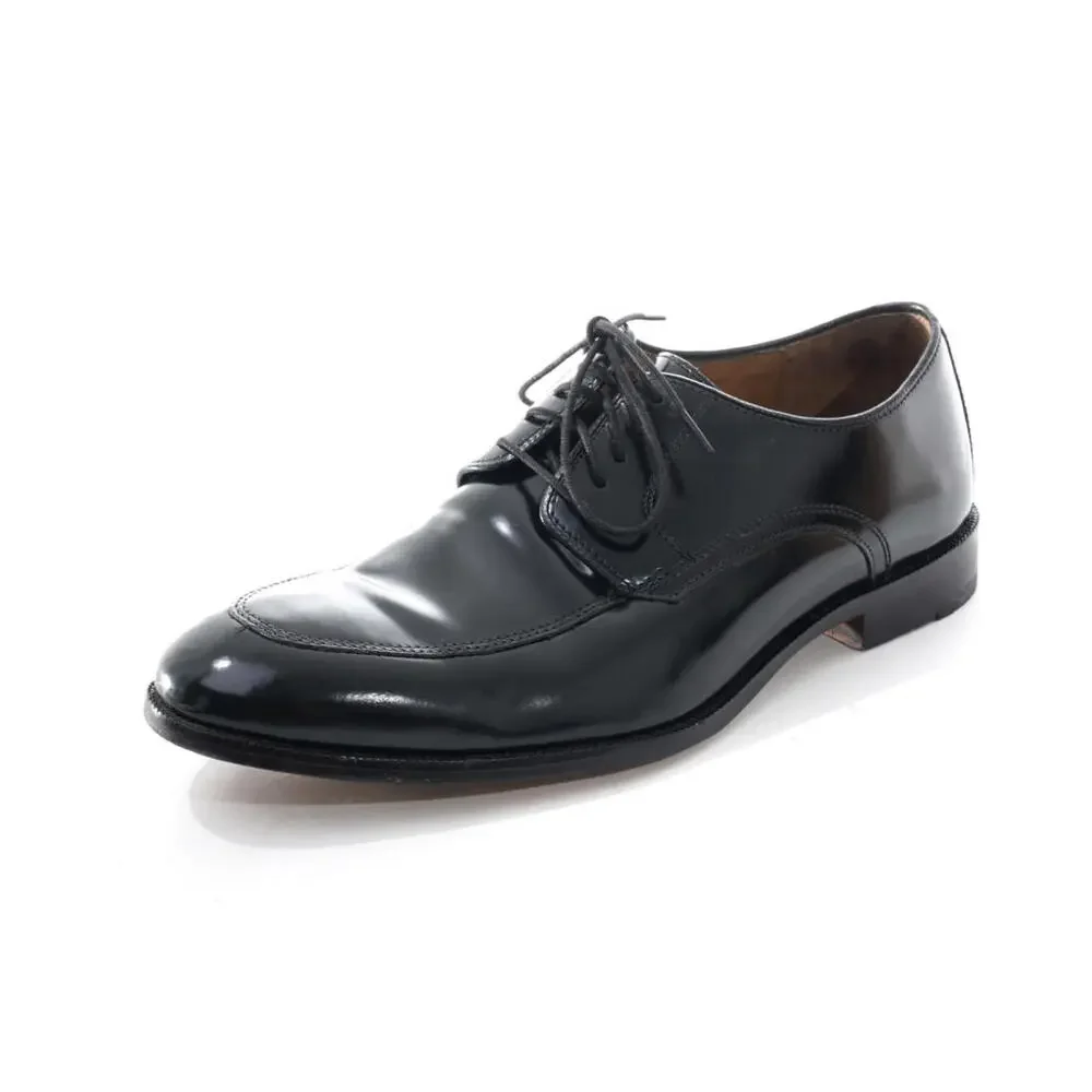 Johnston Murphy Bradford Apron Toe Oxfords Shoes Lace Up Mens Sz 10.5 D