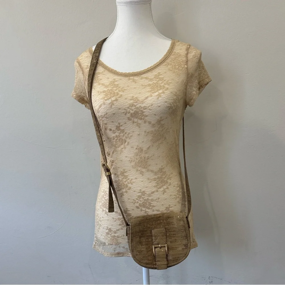 Michael Kors Beige Crossbody Bag