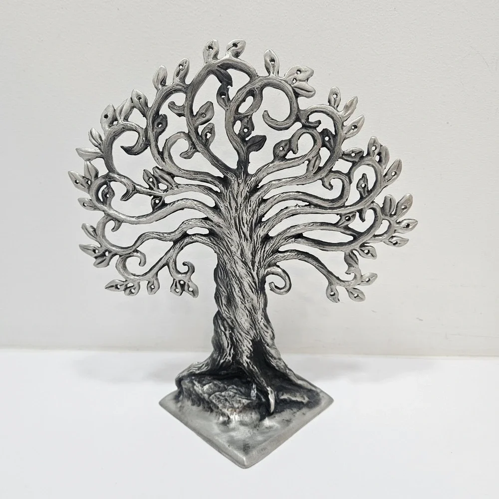 Metal Tree Of Life Earring Holder Display Piece Numbered 376/1000