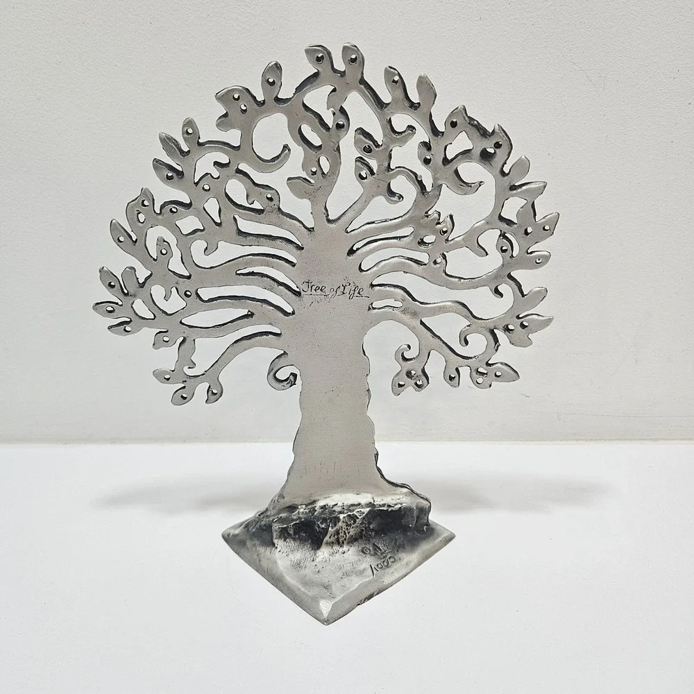 Metal Tree Of Life Earring Holder Display Piece Numbered 376/1000
