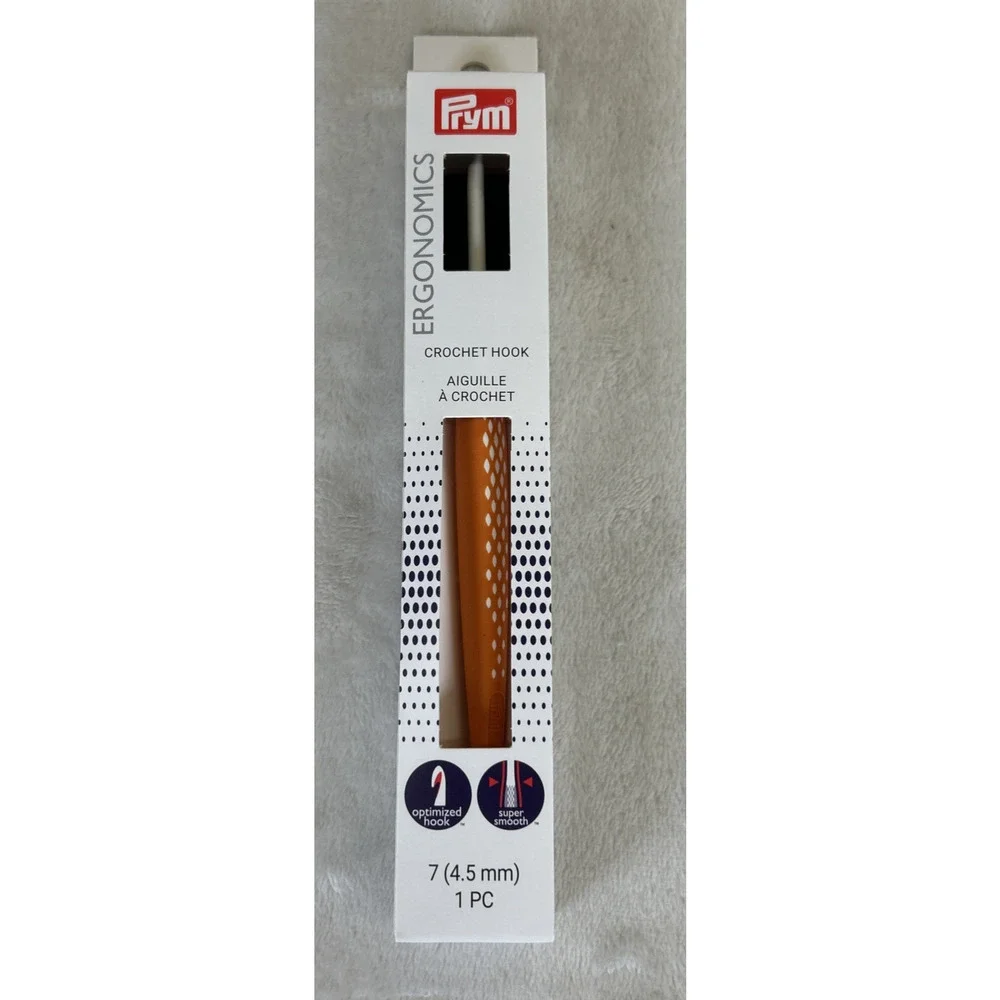 PRYM Ergonomics Crochet Hook Set of 6 Lot SEALED NEW E G 7 J 7mm N: Multicolor