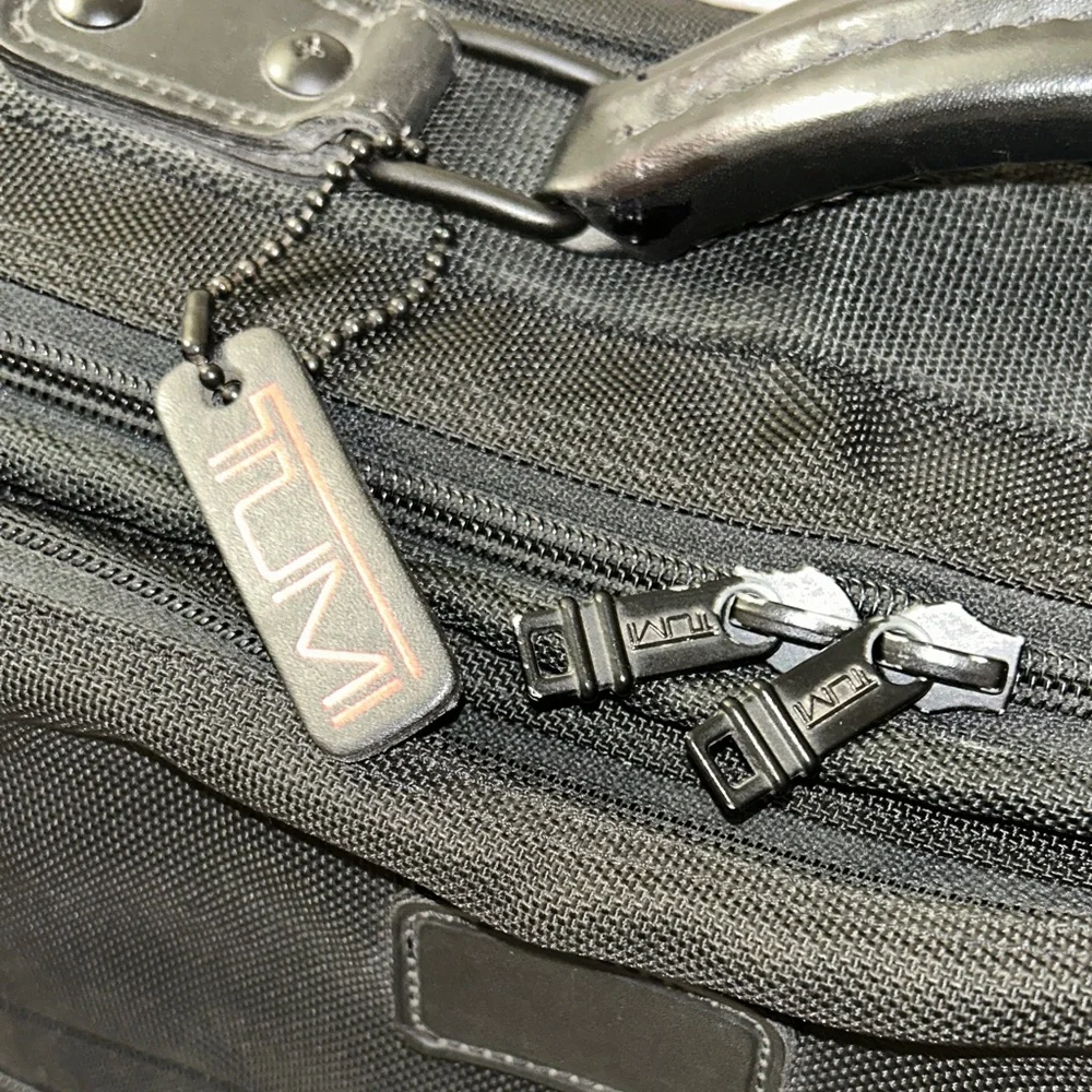 TUMI Black Men's Briefcase