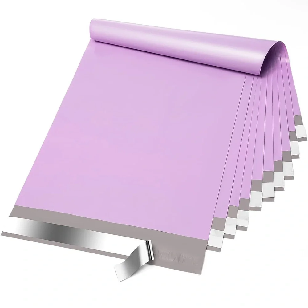 Qty12 Poly Mailers 10X13” Light Purple Medium Bags Waterproof and Tearproof NWOT