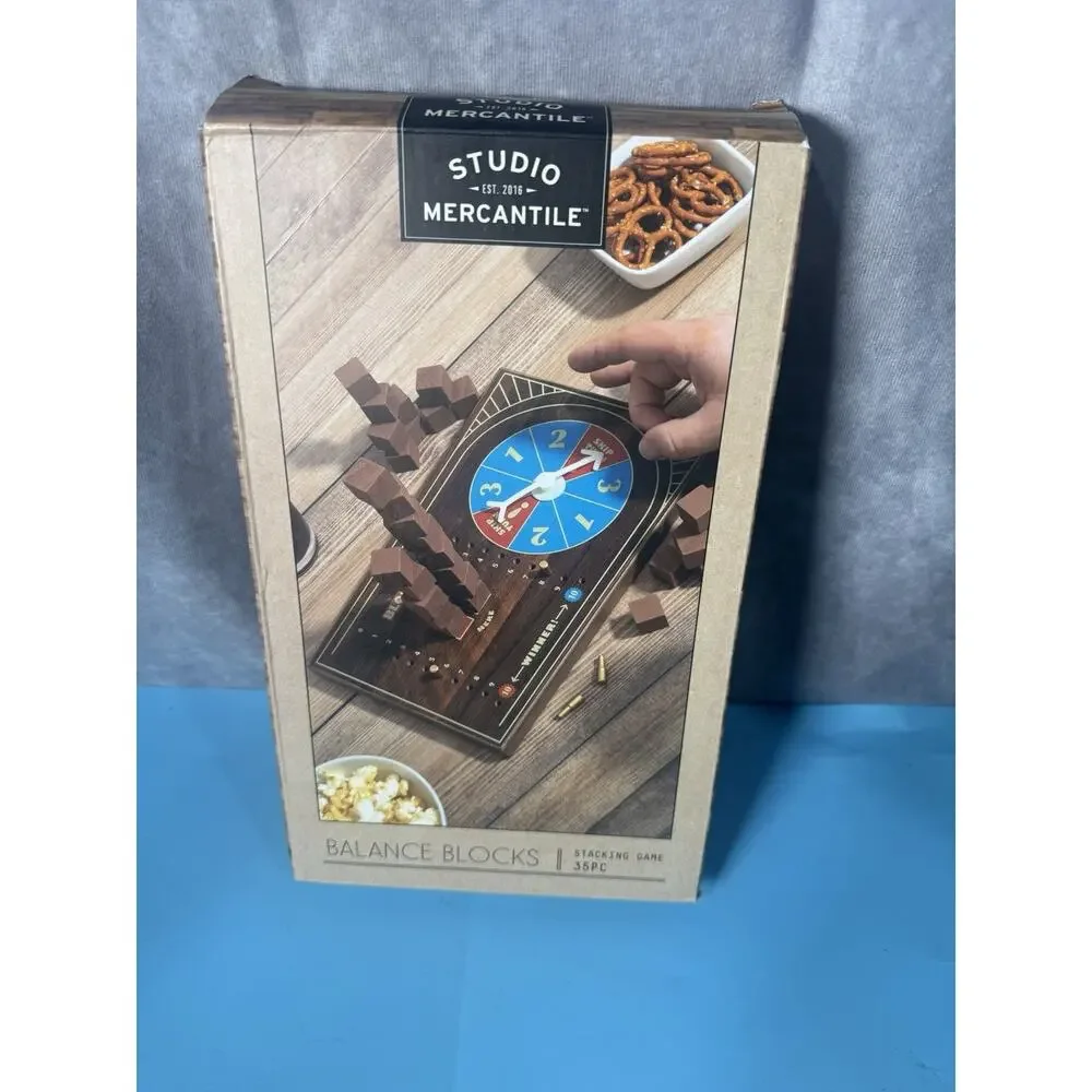 Studio Mercantile Balance Blocks Balancing Game, New Complete