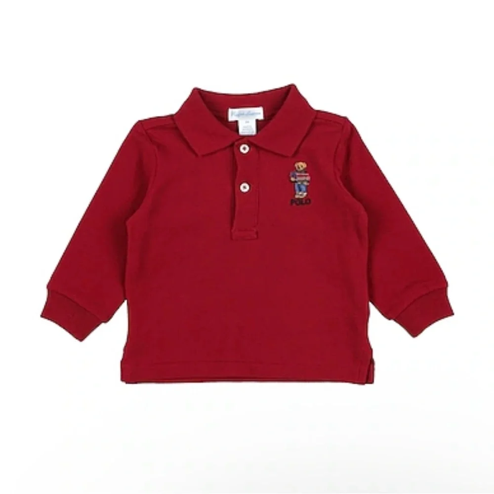 Polo by Ralph Lauren Kids Classic Red Polo Shirt 0013