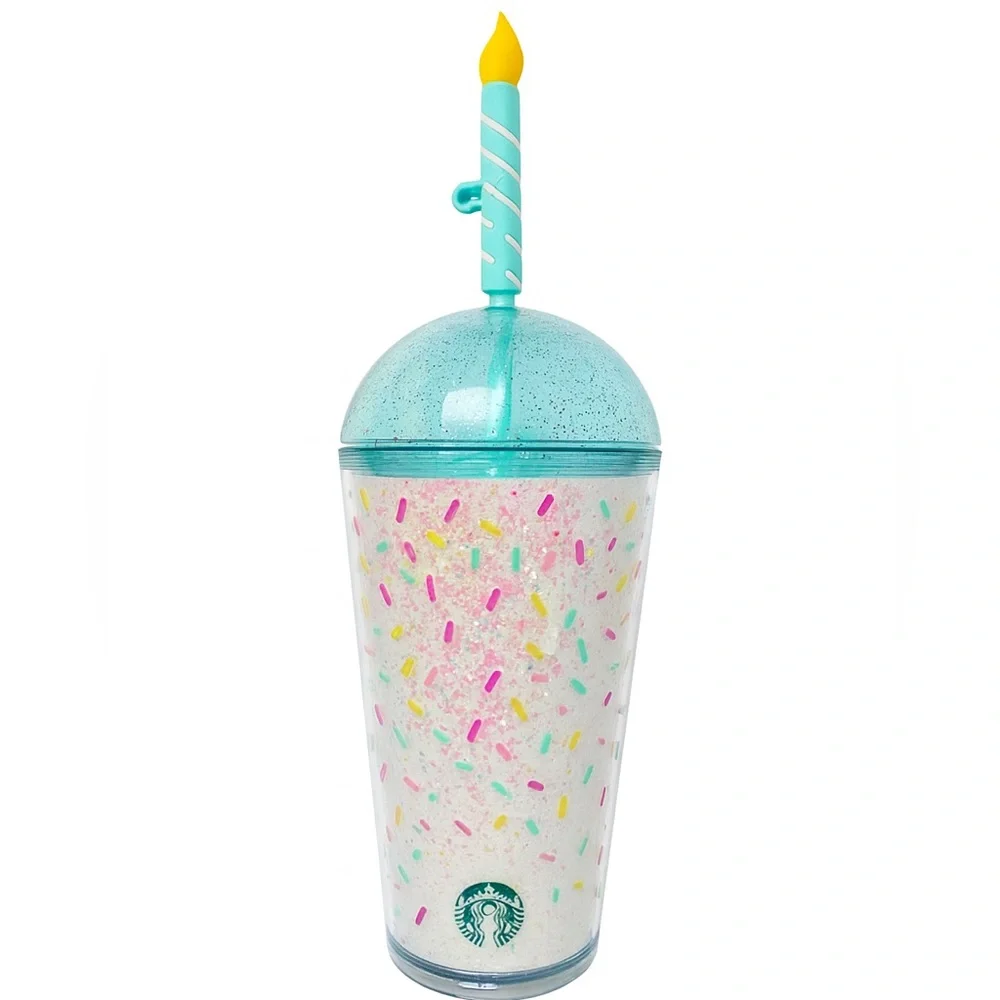 Starbucks straw candle party