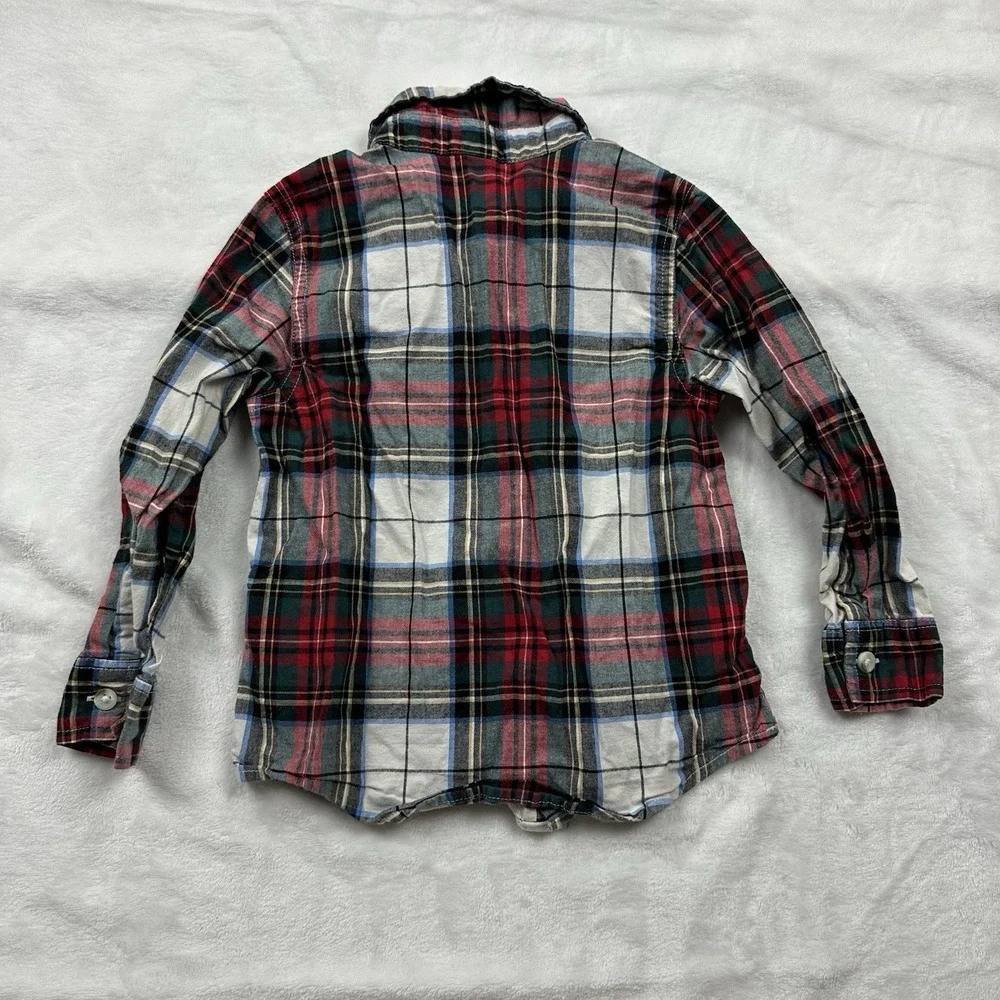 Old Navy Button Up Shirts Boy's 3T Set Of 2 Long Sleeve
