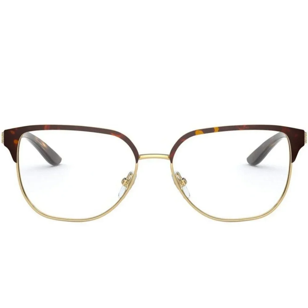 Tory Burch Women's Eyeglasses TY1066-3290(52) Shiny Gold/dark Tortoise 52-15-140