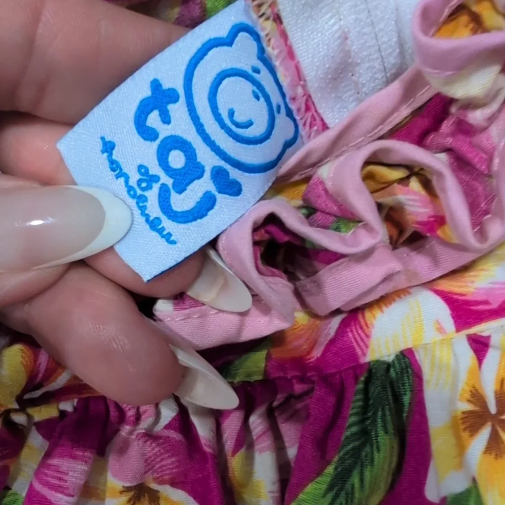 Floral Pink Baby Dress