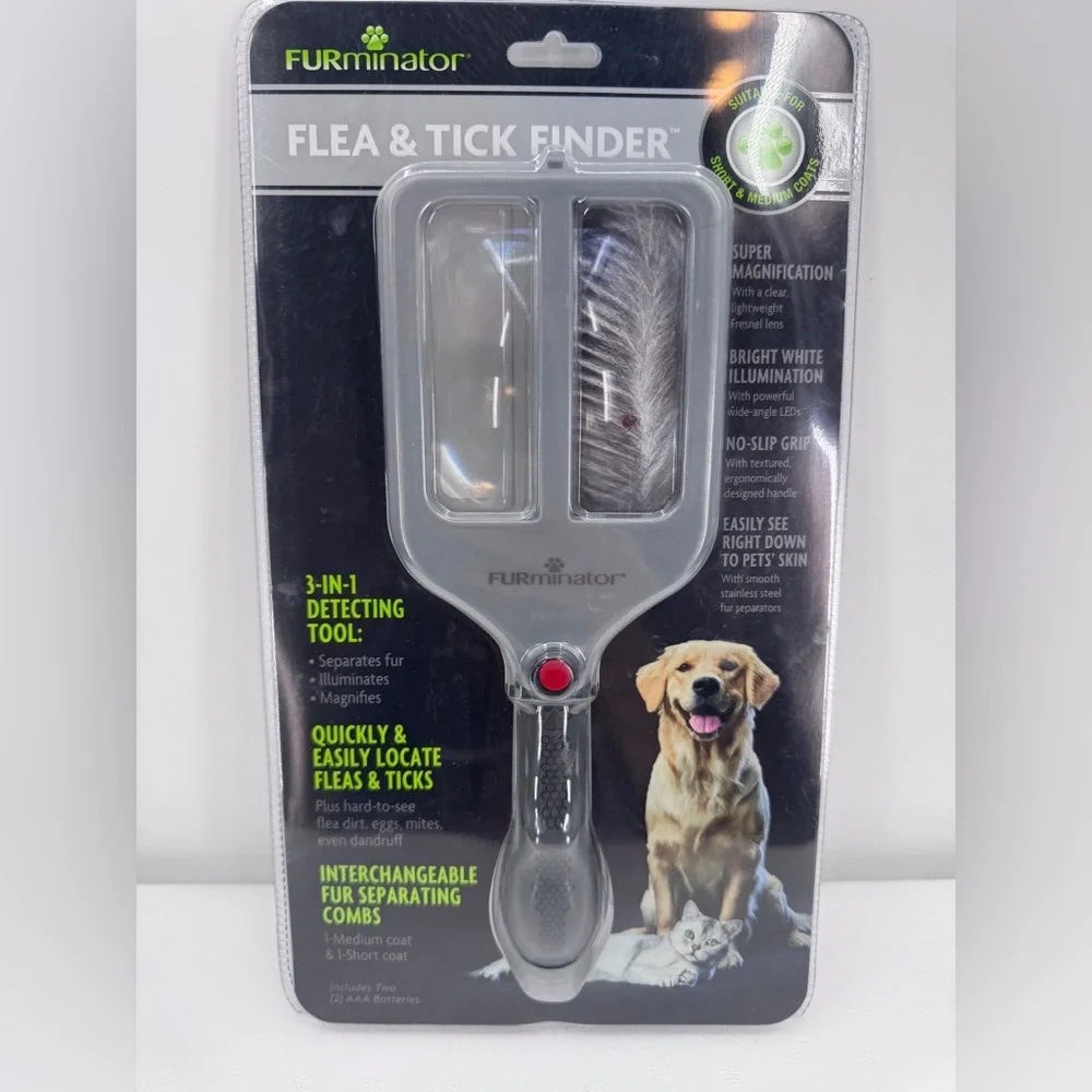 FURminator Flea & Tick Finder three in one detecting tool