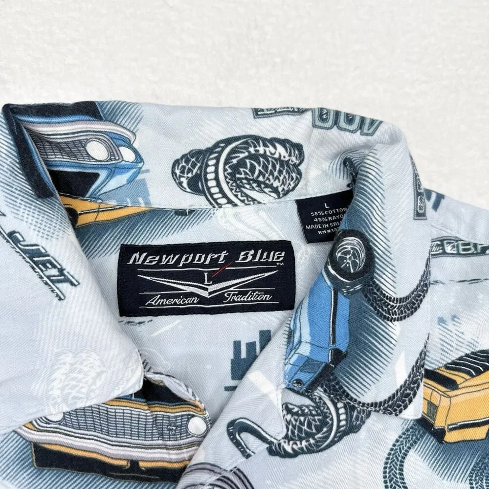 Newport Blue vintage newport