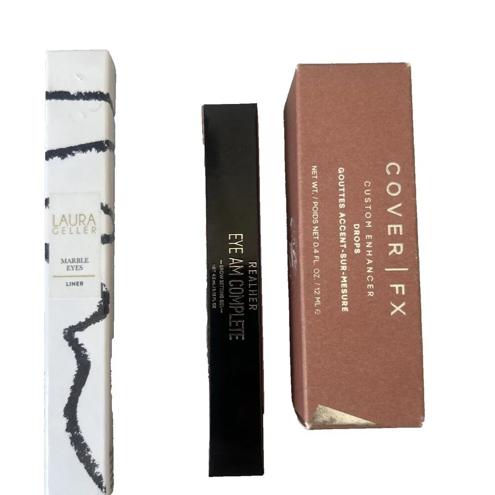 HIGH END BEAUTY MAKEUP Bundle 9pc LOT Lash Lip Concealer Blush Brow Full Sz NEW