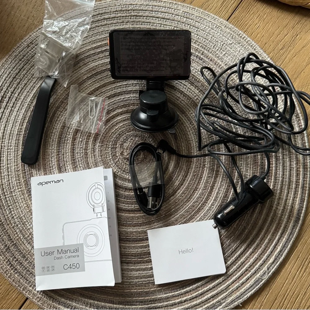 Apeman C450 Dash Camera - Black