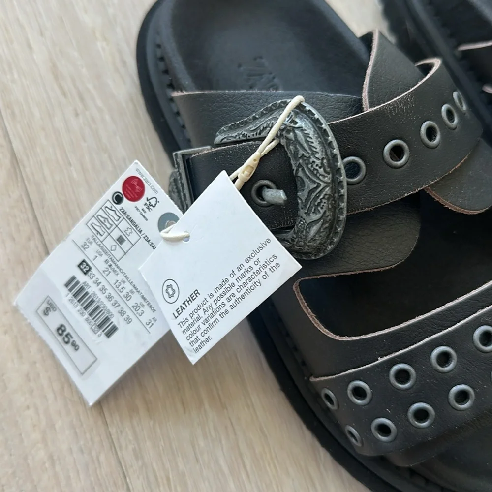 Zara new leather