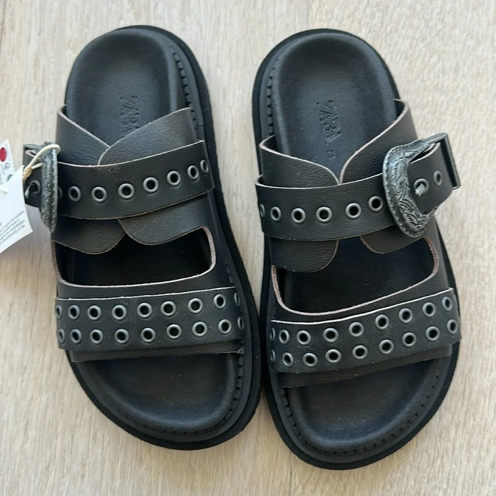 Zara new leather