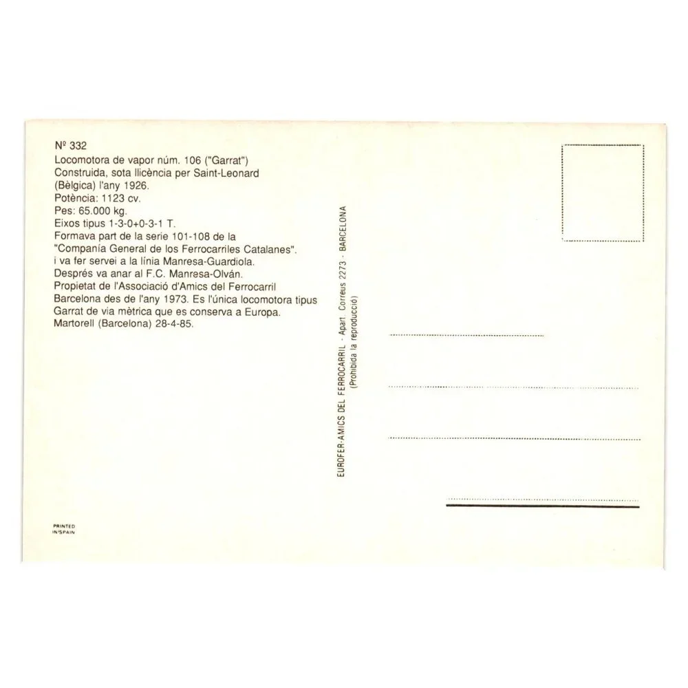EUROFER postcard features