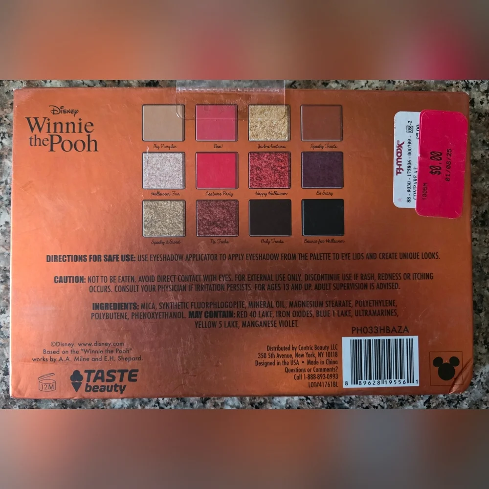Winnie The Pooh Halloween Makeup Bundle