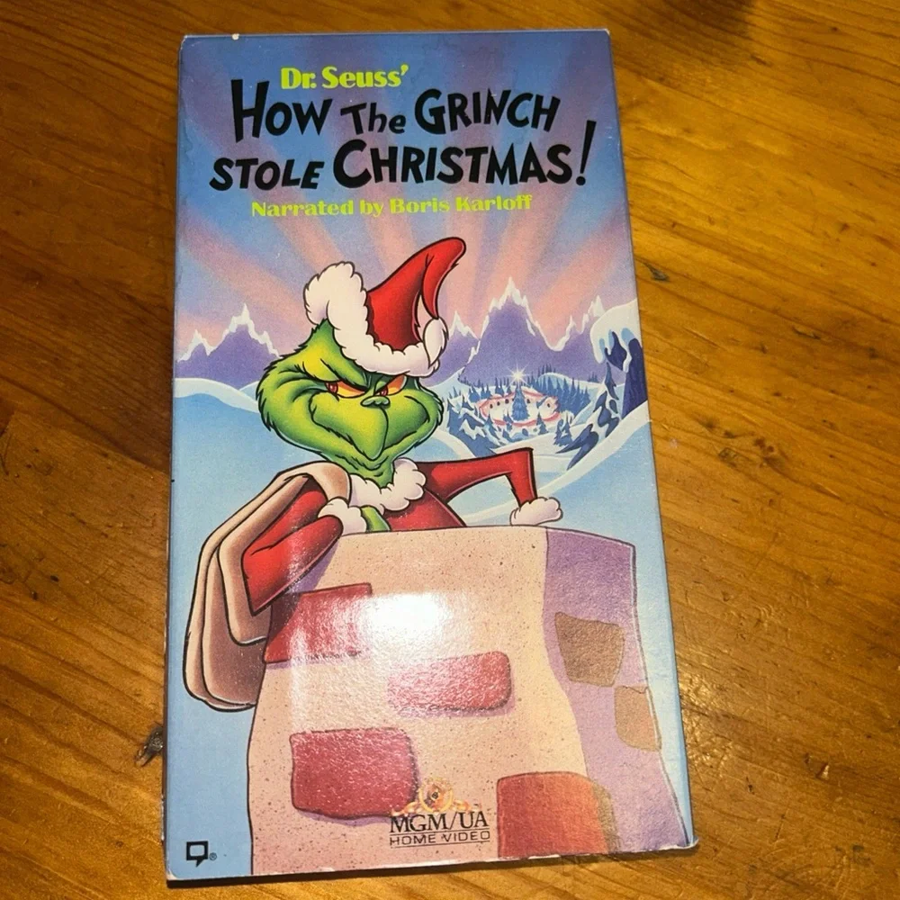 How the Grinch Stole Christmas VHS