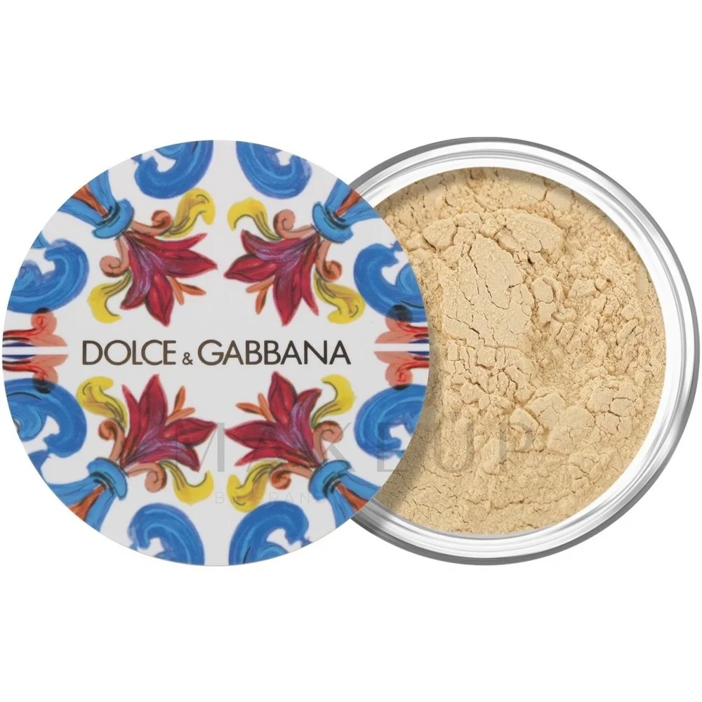NIB Dolce & Gabbana Solar Glow Translucent Setting Powder - Crystal