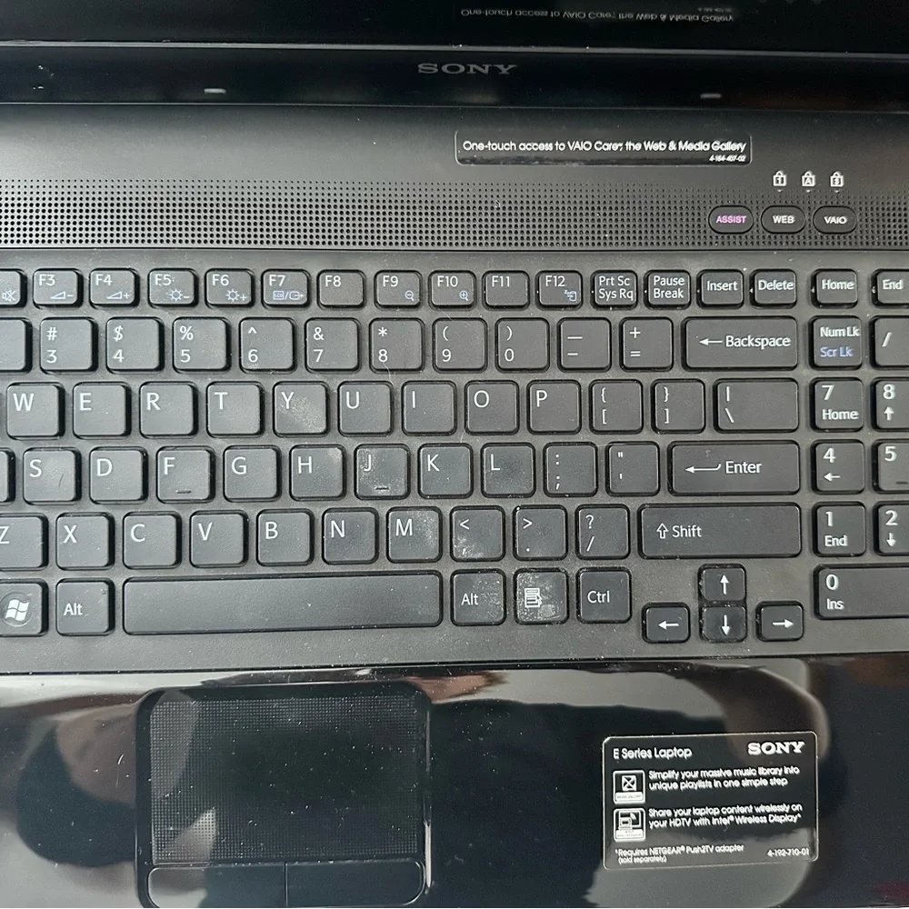 Sony settings laptops little