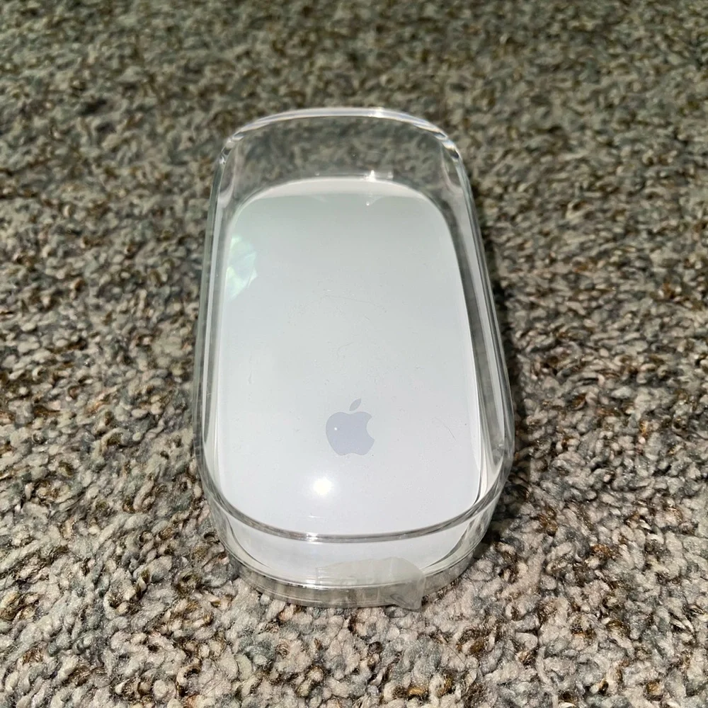 Apple Magic Mouse with Multi-Touch in Silver and White