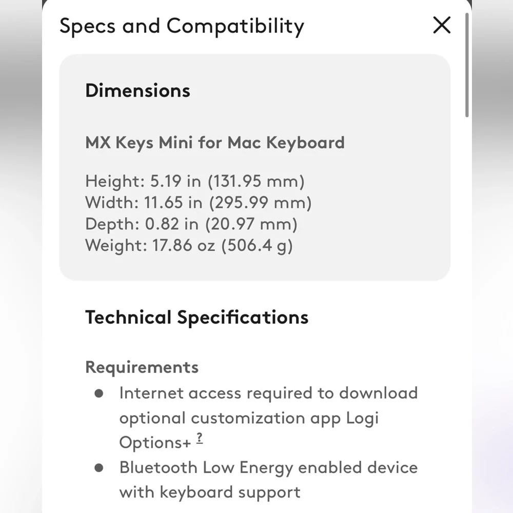 Logitech works mac black