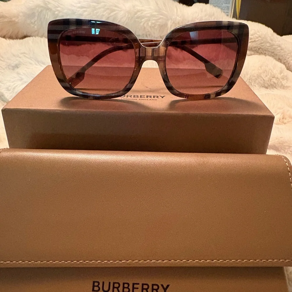 Burberry Women's Brown Sunglasses