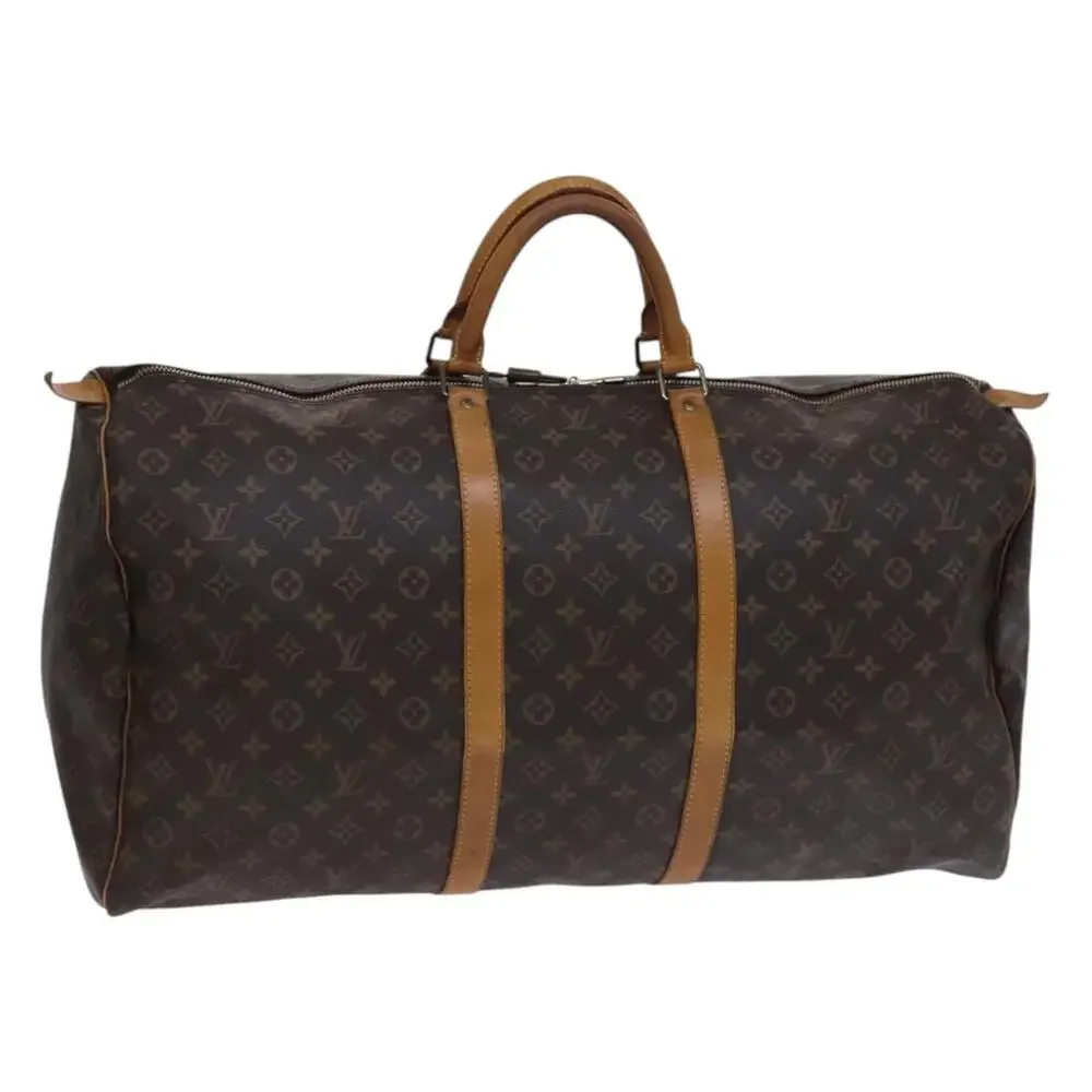 LOUIS VUITTON Monogram Keepall 60 Boston Bag M41422